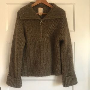Alpaca blend sweater